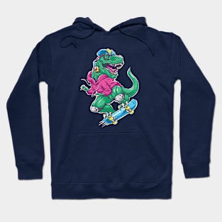 T-Rex Shirt Hoodie